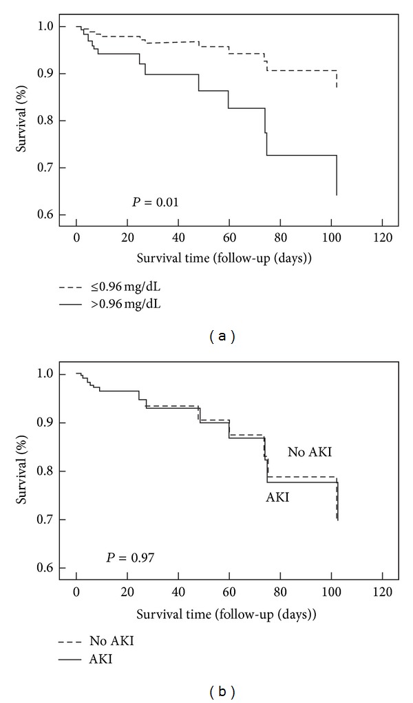 Cystatin C at Admission in the Intensive Care Unit Predicts Mortality among Elderly Patients.