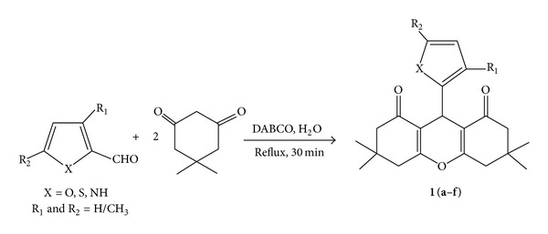 DABCO Catalyzed Synthesis of Xanthene Derivatives in Aqueous Media.