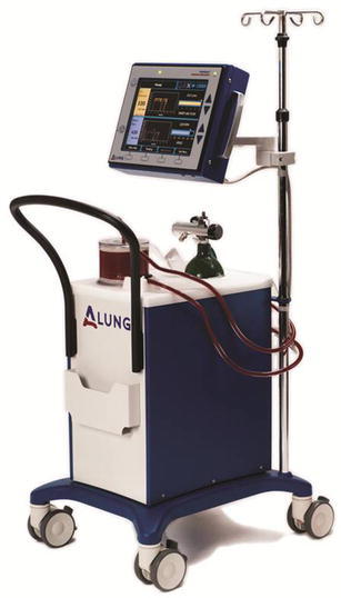 Removing extra CO<sub>2</sub> in COPD patients.