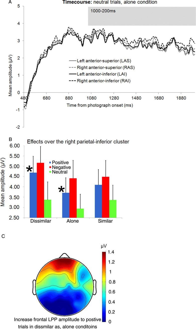 The presence of a culturally similar or dissimilar social partner affects neural responses to emotional stimuli.