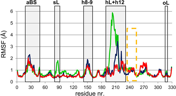 Molecular basis of HHQ biosynthesis: molecular dynamics simulations, enzyme kinetic and surface plasmon resonance studies.