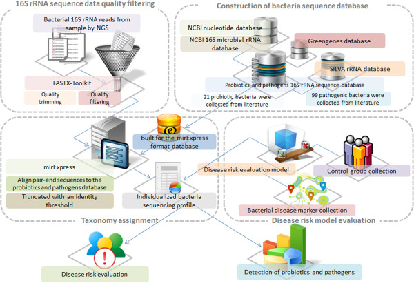 Clinical detection of human probiotics and human pathogenic bacteria by using a novel high-throughput platform based on next generation sequencing.