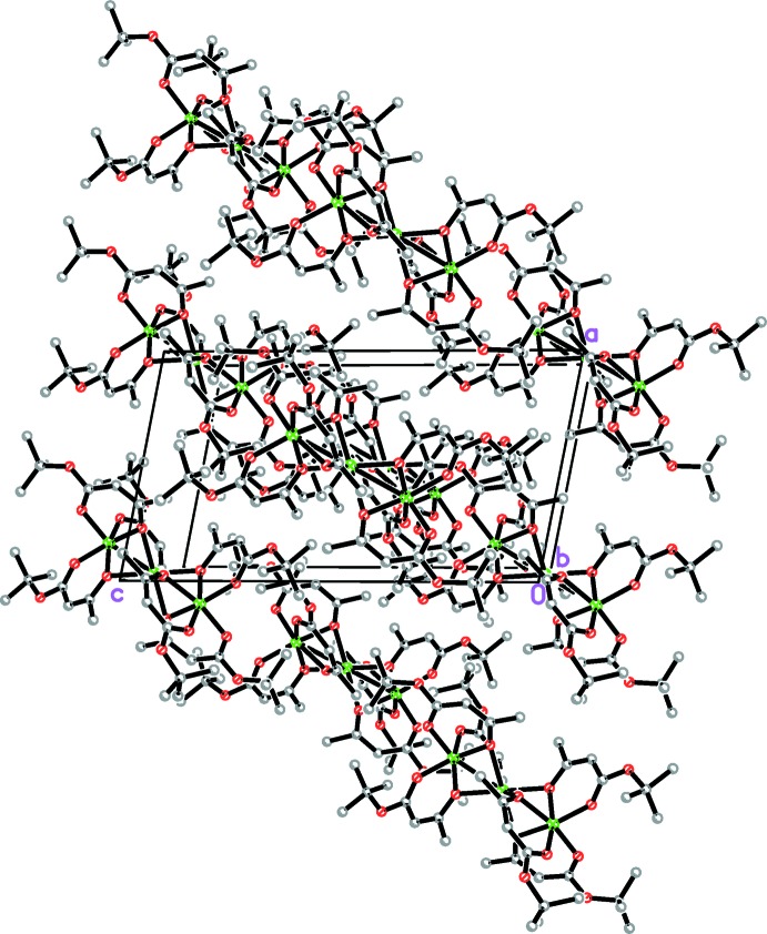 Crystal structure of hexa-kis-(μ2-4-tert-but-oxy-4-oxobut-2-en-2-olato)trizinc.