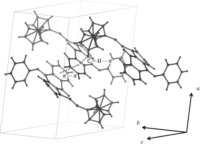 Crystal structure of (Z)-1-(ferrocenylethyn-yl)-10-(phenyl-imino)-anthracen-9(10H)-one from synchrotron X-ray powder diffraction.