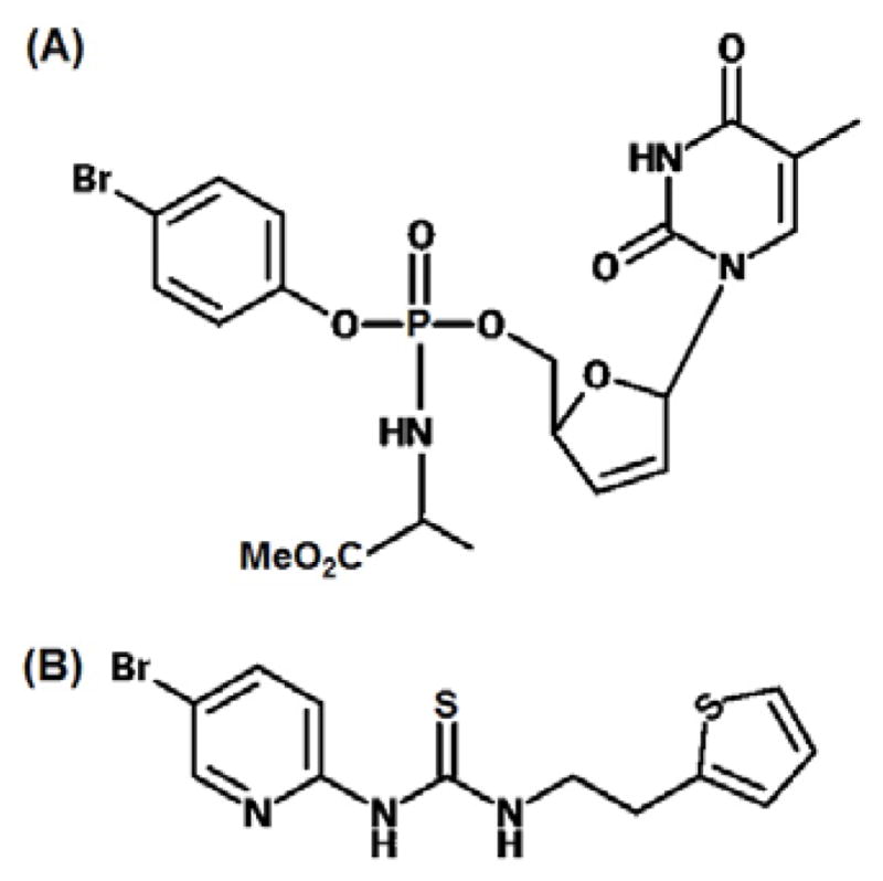 Application of Design of Experiment and Simulation Methods to Liquid Chromatography Analysis of Topical HIV Microbicides Stampidine and HI443.