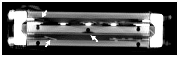 Imaging assessment of a portable hemodialysis device: detection of possible failure modes and monitoring of functional performance.