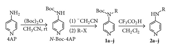 Efficient electrochemical N-alkylation of N-boc-protected 4-aminopyridines: towards new biologically active compounds.