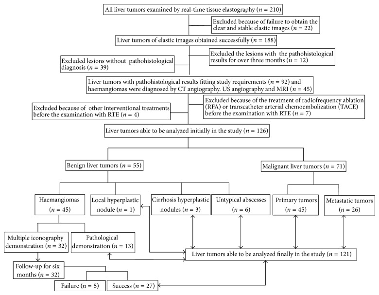 Application of Real-Time Tissue Elastography with a Low Frequency Convex Array Probe: A Noninvasive Approach to Differential Diagnosis of Liver Tumors.