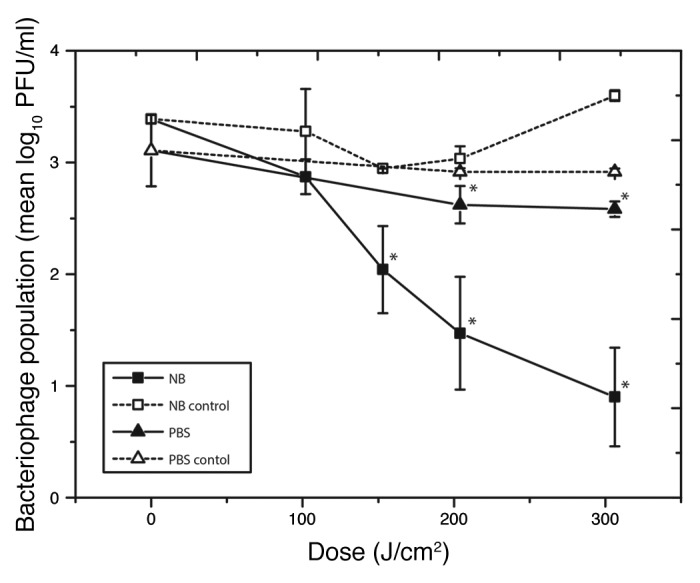 Inactivation of <i>Streptomyces</i> phage ɸC31 by 405 nm light: Requirement for exogenous photosensitizers?