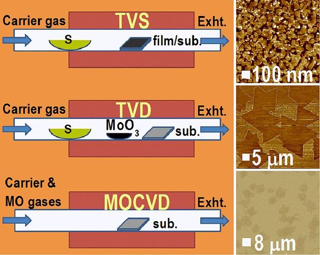 CVD Growth of MoS2-based Two-dimensional Materials