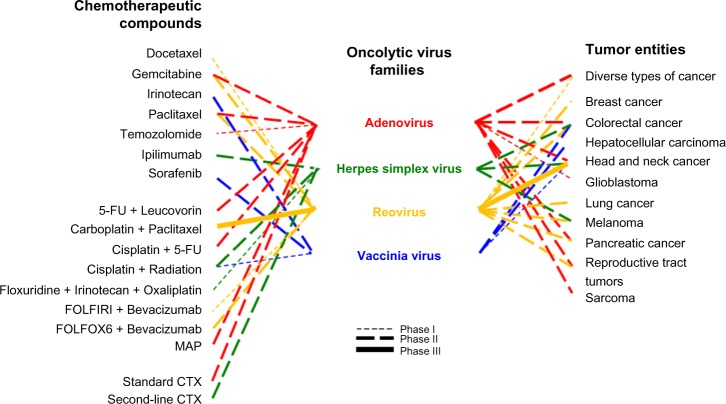 Chemovirotherapy: combining chemotherapeutic treatment with oncolytic virotherapy.