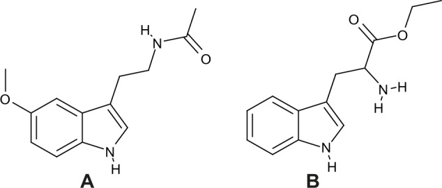 Tryptophan-ethylester, the false (unveiled) melatonin isomer in red wine.