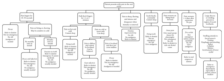 A Focus Group on Dental Pain Complaints with General Medical Practitioners: Developing a Treatment Algorithm.