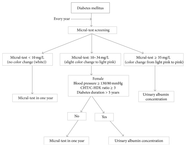 Screening for Nephropathy in Diabetes Mellitus: Is Micral-Test Valid among All Diabetics?