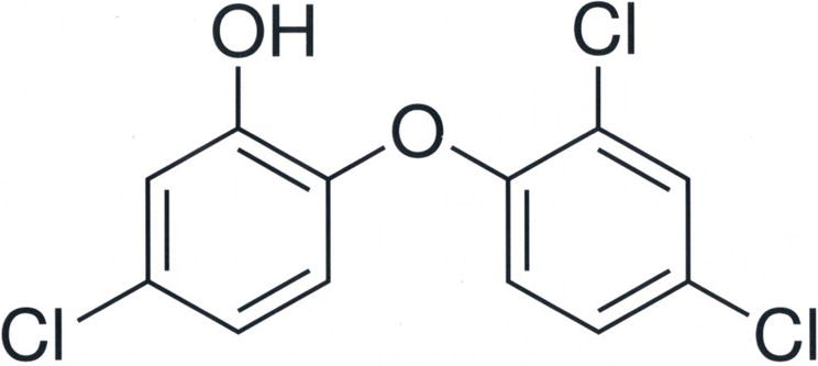 Triclosan antimicrobial polymers.