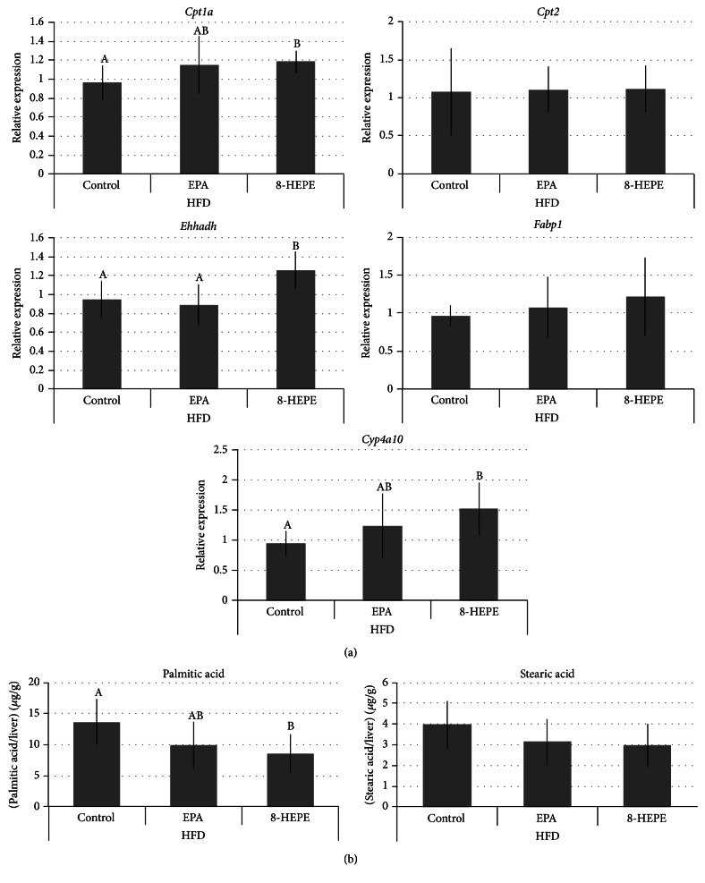 8-Hydroxyeicosapentaenoic Acid Decreases Plasma and Hepatic Triglycerides via Activation of Peroxisome Proliferator-Activated Receptor Alpha in High-Fat Diet-Induced Obese Mice.