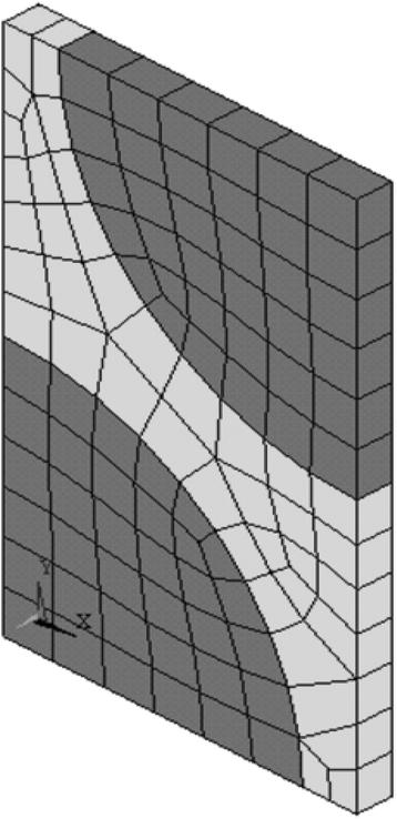 Modelling of thermomechanical behaviour of fibrous polymeric composite materials subject to relaxation transition in the matrix