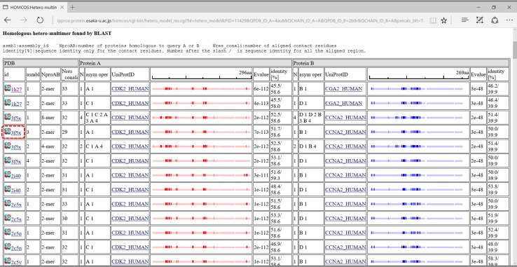 HOMCOS: an updated server to search and model complex 3D structures.