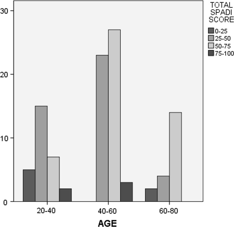 The Greek version of Shoulder Pain and Disability Index (SPADI): translation, cultural adaptation, and validation in patients with rotator cuff tear.