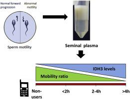 Mobile phones electromagnetic radiation and NAD+-dependent isocitrate dehydrogenase as a mitochondrial marker in asthenozoospermia