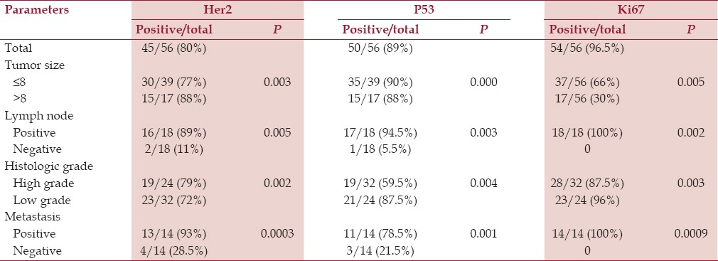 Coexistence of HER2, Ki67, and p53 in Osteosarcoma: A Strong Prognostic Factor.