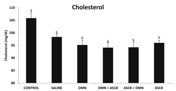 Thyroid and reproductive hormones disruption as well as kallikrein-3 level in dimethyl nitrosamine-induced toxicity: Effects of ascorbate treatment in male wistar rats