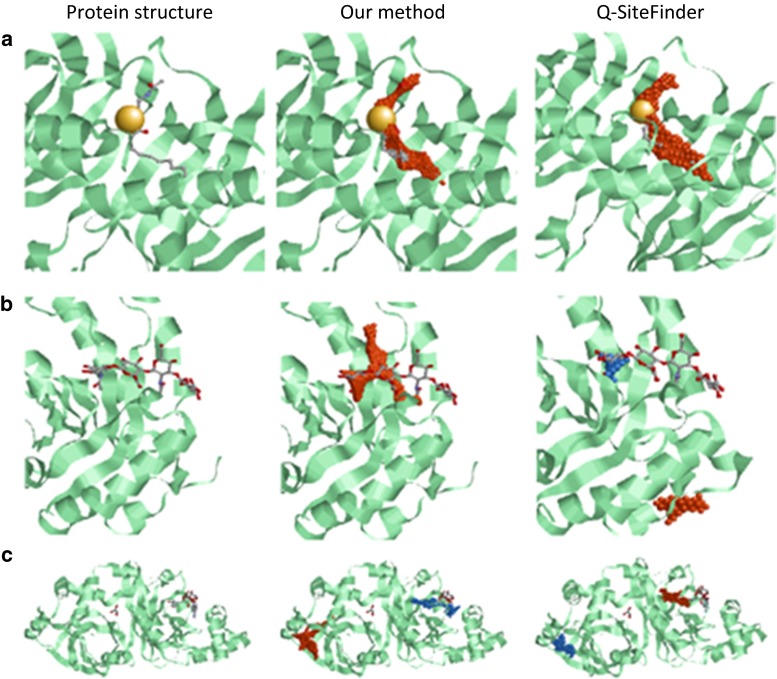 Development of a protein-ligand-binding site prediction method based on interaction energy and sequence conservation.