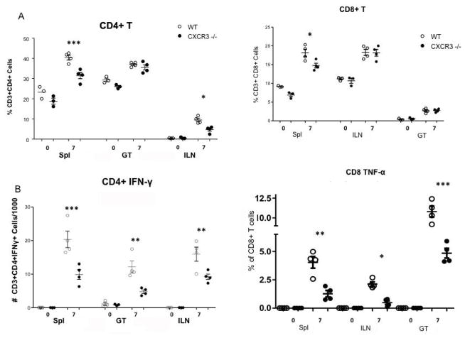 Expression of CXCR3 on Adaptive and Innate Immune Cells Contributes Oviduct Pathology throughout <i>Chlamydia muridarum</i> Infection.