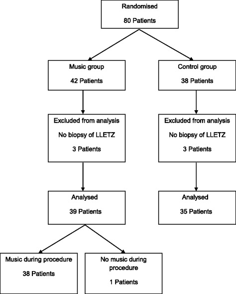 The effect of music in gynaecological office procedures on pain, anxiety and satisfaction: a randomized controlled trial.