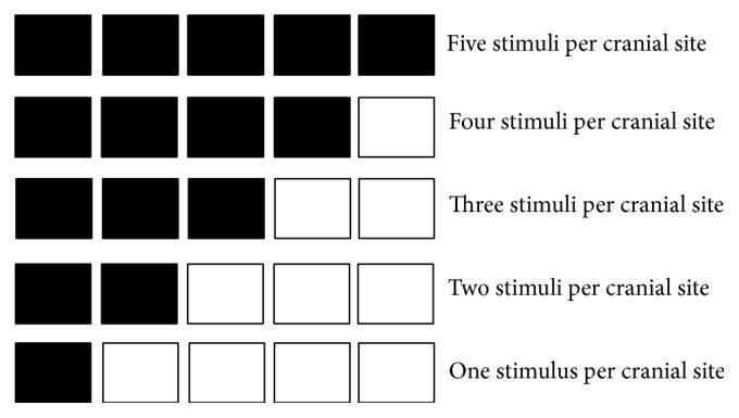 Determining the Optimal Number of Stimuli per Cranial Site during Transcranial Magnetic Stimulation Mapping.