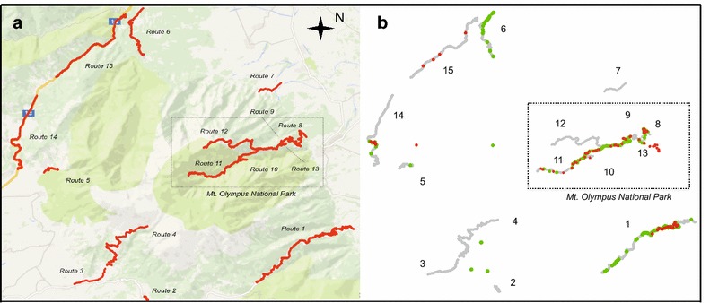 <i>Campanula lingulata</i> populations on Mt. Olympus, Greece: where's the "abundant centre"?