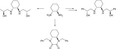 Synthesis and crystal structure of a chiral lactam and three amino alcohols as potential protein tyrosine phosphates 1B inhibitors