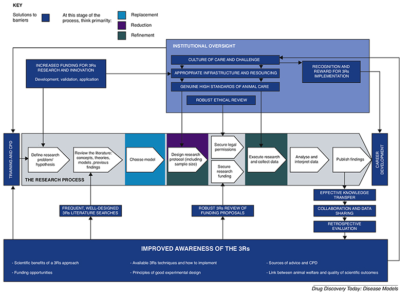 Applying the 3Rs to non-human primate research: Barriers and solutions