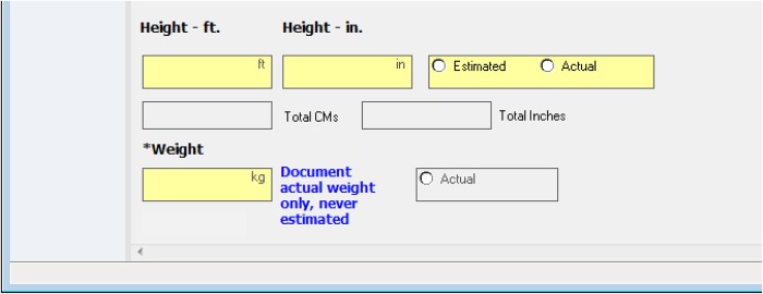 Elimination of Emergency Department Medication Errors Due To Estimated Weights.