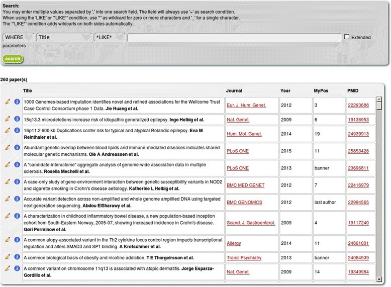 LitDB - Keeping Track of Research Papers From Your Institute Made Simple.