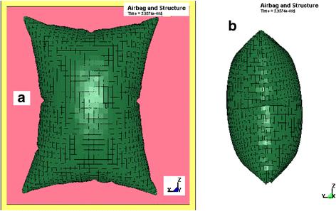 Numerical analysis of side airbags deployment in out-of-position situations