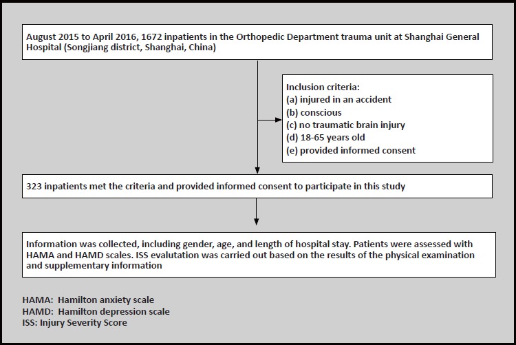 Factors Related to Acute Anxiety and Depression in Inpatients with Accidental Orthopedic Injuries.