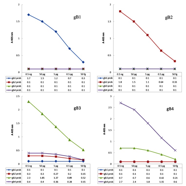 Evaluation of a Probe-Based PCR-ELISA System for Simultaneous Semi Quantitative Detection and Genotyping of Human Cytomegalovirus (HCMV) Infection in Clinical Specimens.