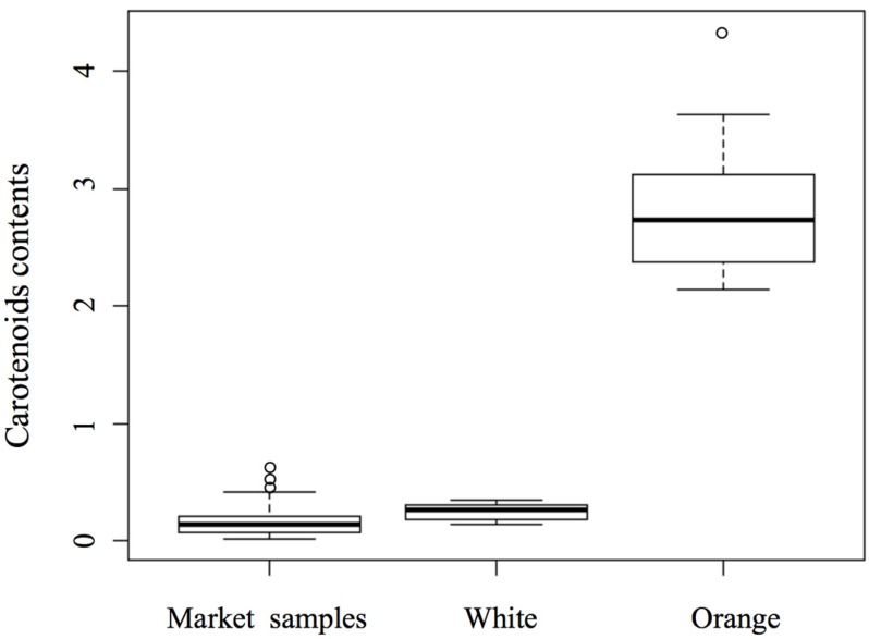 Draft genome and SNPs associated with carotenoid accumulation in adductor muscles of bay scallop (<i>Argopecten irradians</i>).