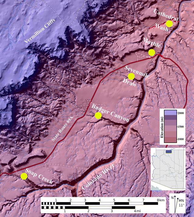 A geochemical view into continental palaeotemperatures of the end-Permian using oxygen and hydrogen isotope composition of secondary silica in chert rubble breccia: Kaibab Formation, Grand Canyon (USA)