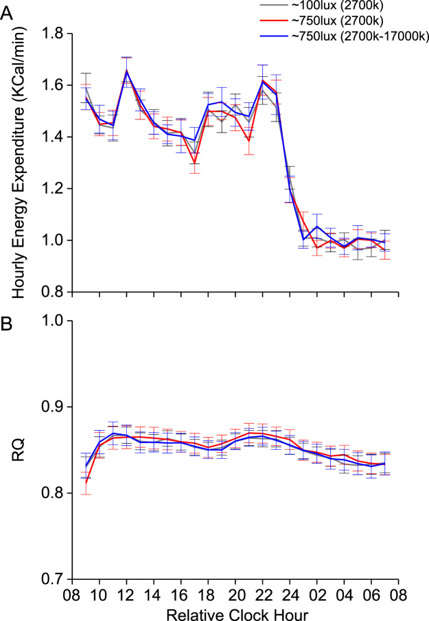 Daytime bright light exposure, metabolism, and individual differences in wake and sleep energy expenditure during circadian entrainment and misalignment