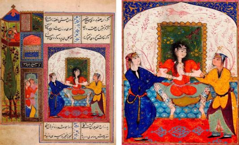 Portrayal of a young woman in 16<sup>th</sup> century Islamic art: Does she have anti-N-methyl-D-aspartate receptor (anti-NMDAR) encephalitis?