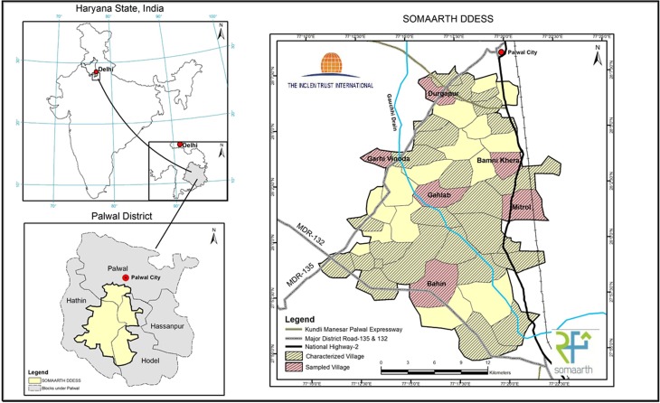 Evaluation of data accuracies within a comprehensive geospatial-health data surveillance platform: SOMAARTH Demographic Development and Environmental Surveillance Site, Palwal, Haryana, India.