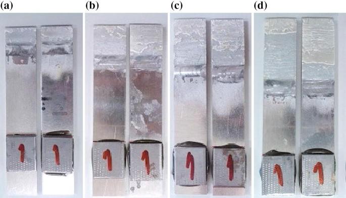 Comparison of different adhesively-bonded joint types for mechanical structures