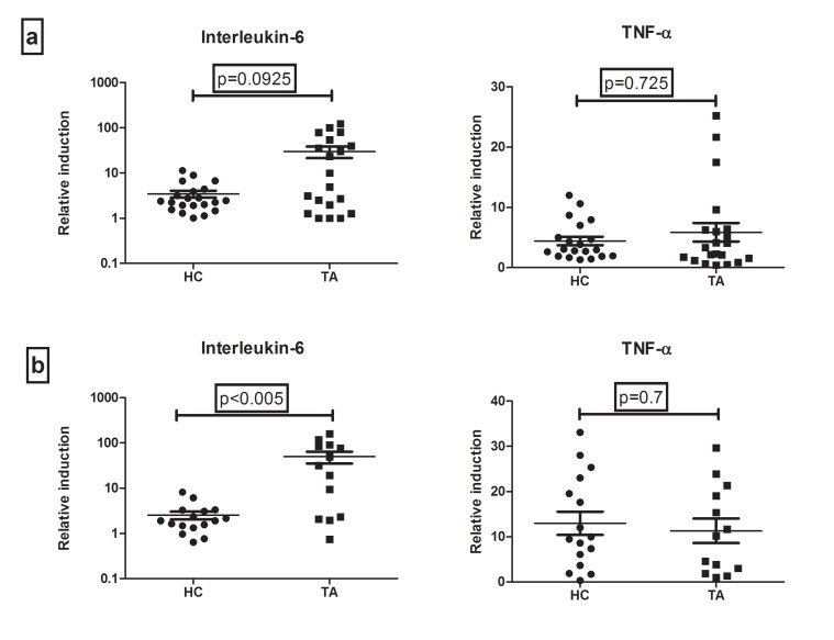 High Secretion of Interleukin-6 and Increased MINCLE Receptor Expression Upon Exposure to Mycobacterial Cord Factor Analog Trehalose-6, 6-Dibehenate (TDB) in Patients with Takayasu Arteritis.