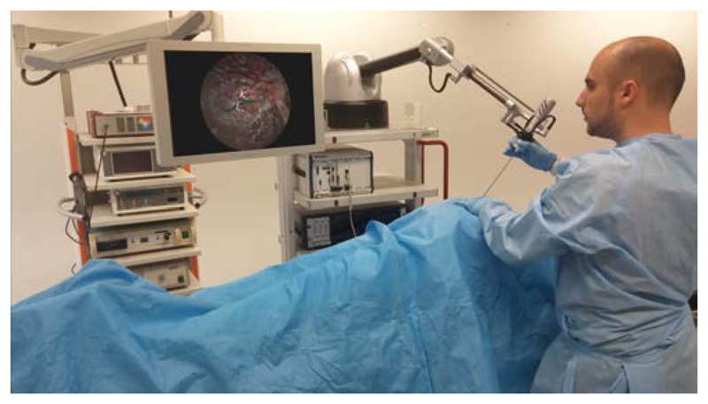 Haptic Guidance Based on All-Optical Ultrasound Distance Sensing for Safer Minimally Invasive Fetal Surgery.