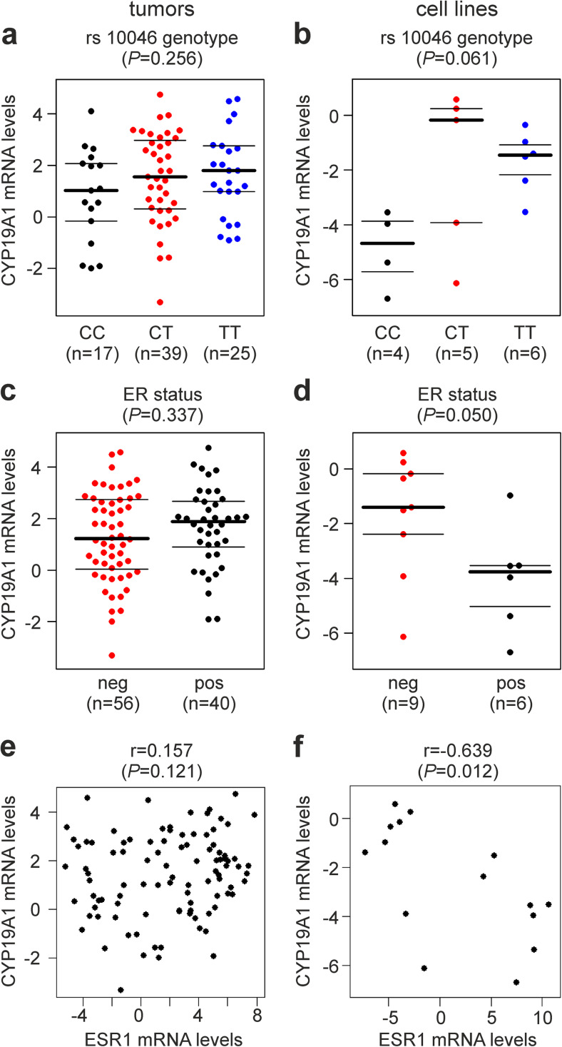 Elevated Aromatase (CYP19A1) Expression Is Associated with a Poor Survival of Patients with Estrogen Receptor Positive Breast Cancer.