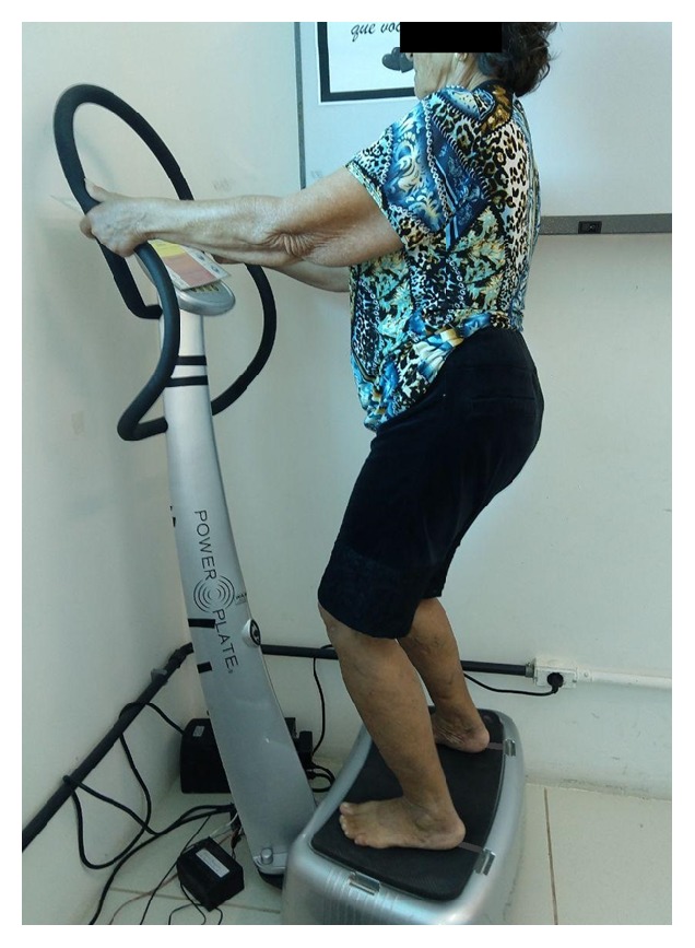 Acute Whole Body Vibration Decreases the Glucose Levels in Elderly Diabetic Women.