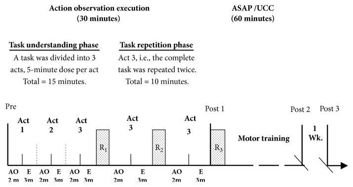 Enhanced Upper Extremity Functions with a Single Session of Action-Observation-Execution and Accelerated Skill Acquisition Program in Subacute Stroke.