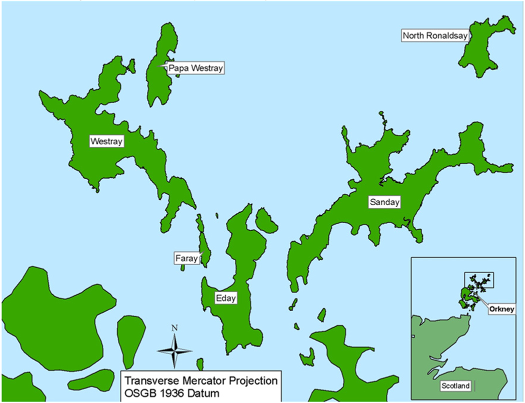 Interdisciplinary Approach to Spatiotemporal Population Dynamics: The North Orkney Population History Project.